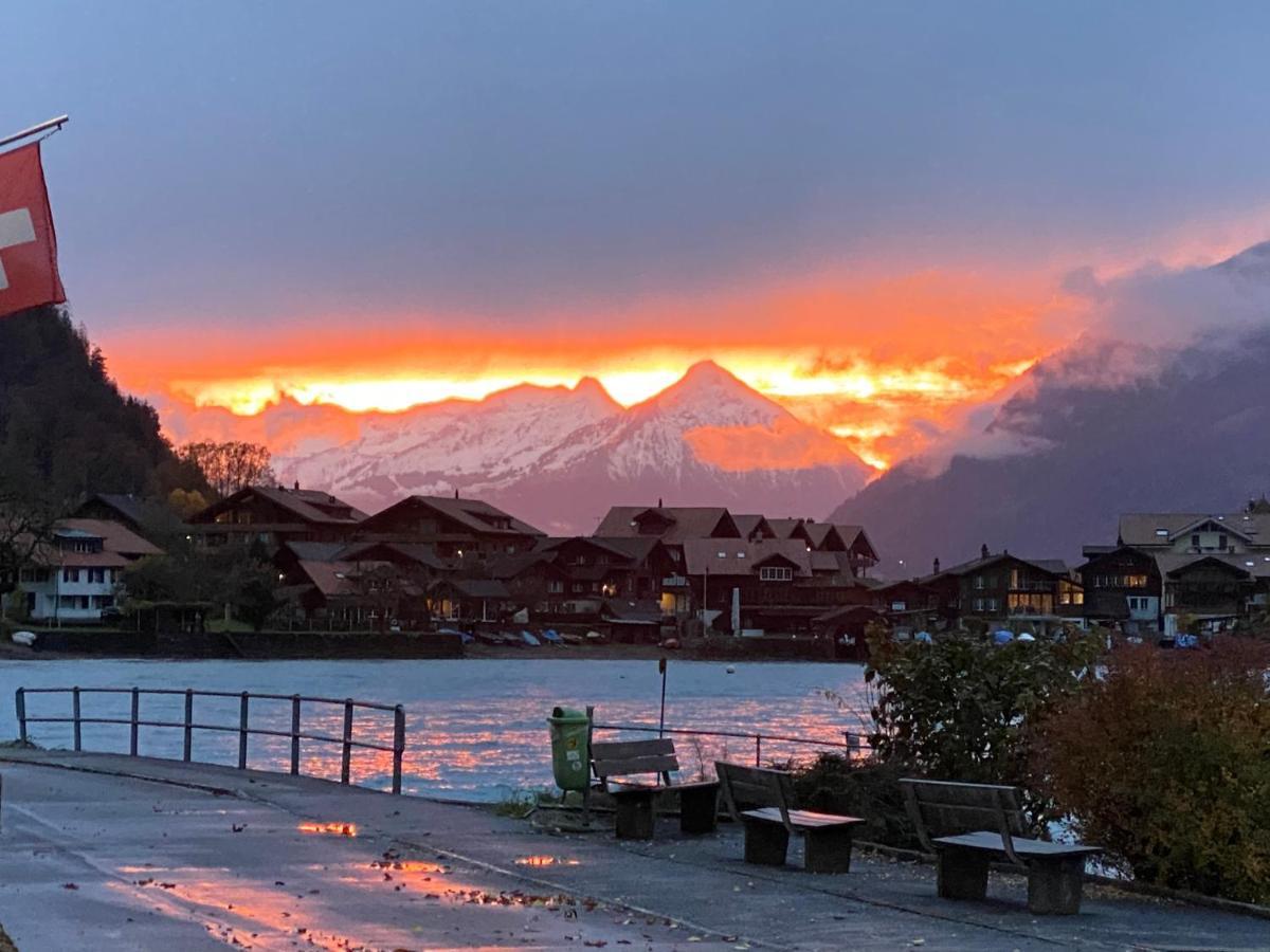 Boutique Hotel Bellevue B&B Am Brienzersee Iseltwald Interlaken Buitenkant foto